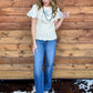 Ivory Cowgirl Crochet Blouse