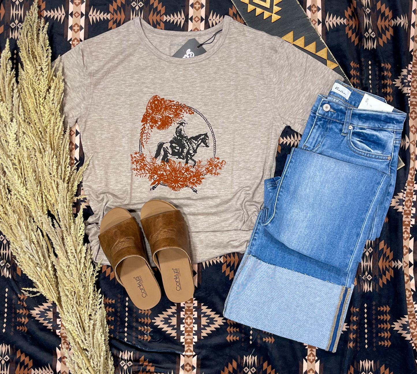 Western Blooms Tee