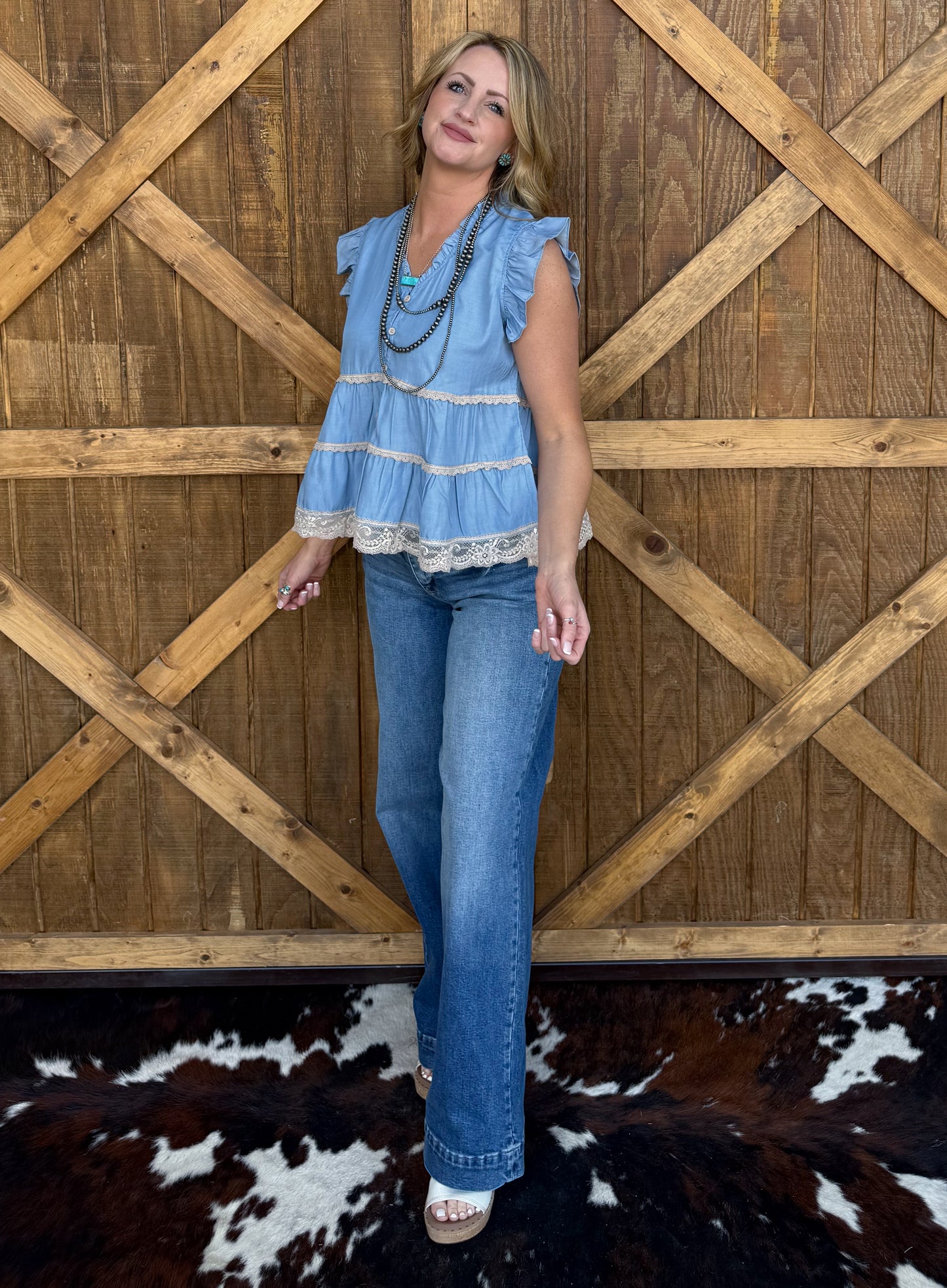 Llano Lace Top