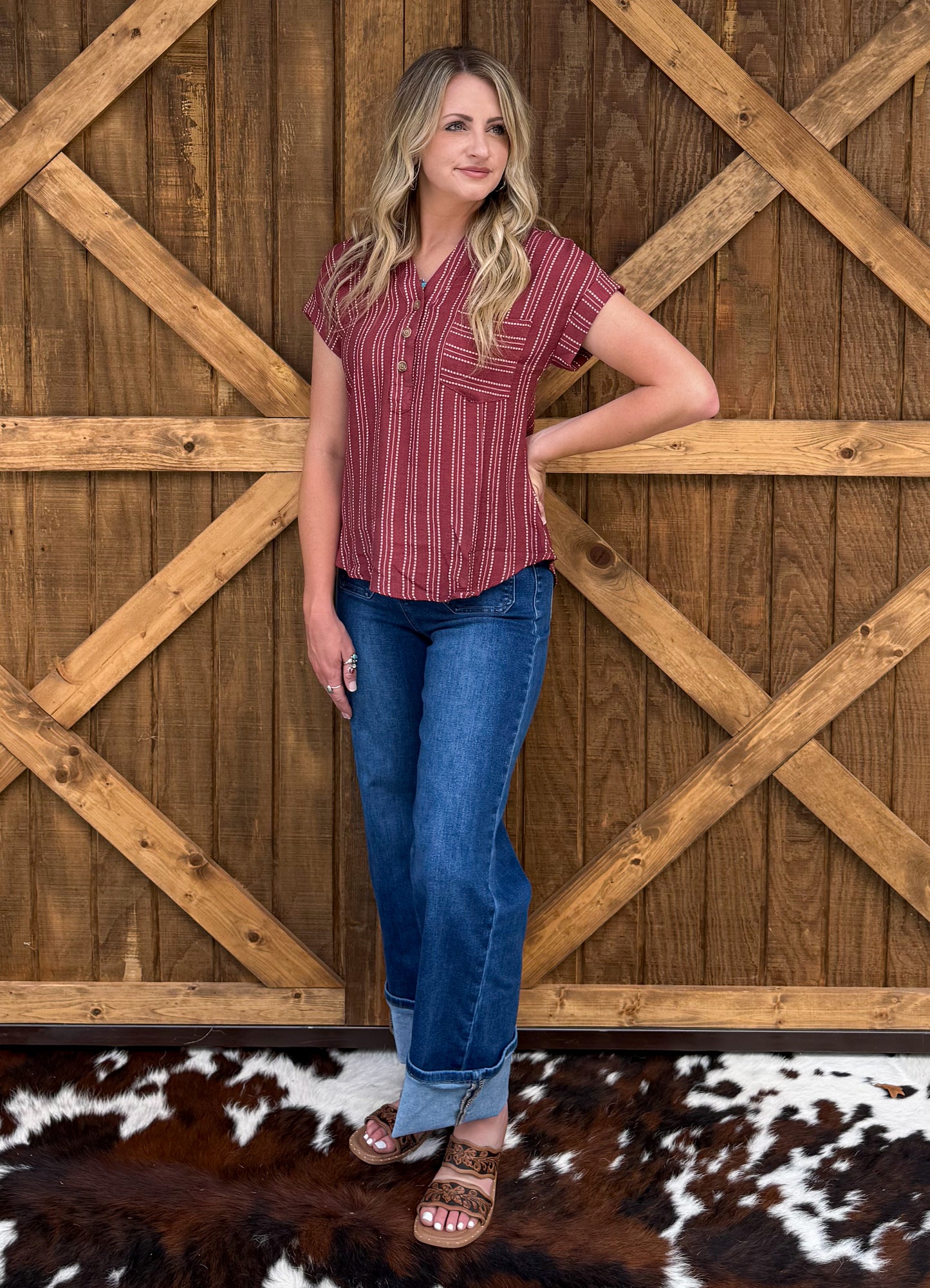 Lola Striped Top