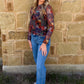 Cheyenne Collage Mesh Top
