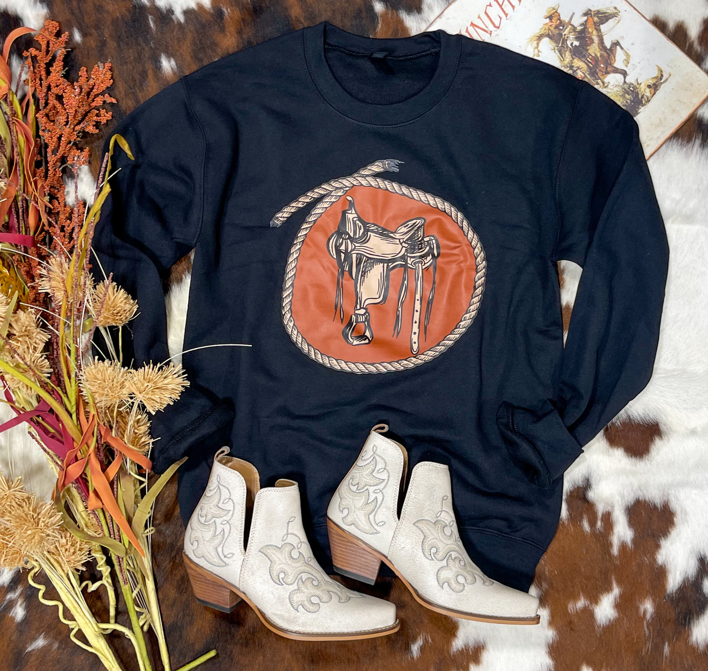 The Saddle Sweatshirt