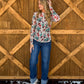 Cactus & Cowboy Mesh Top