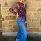 Cheyenne Collage Mesh Top