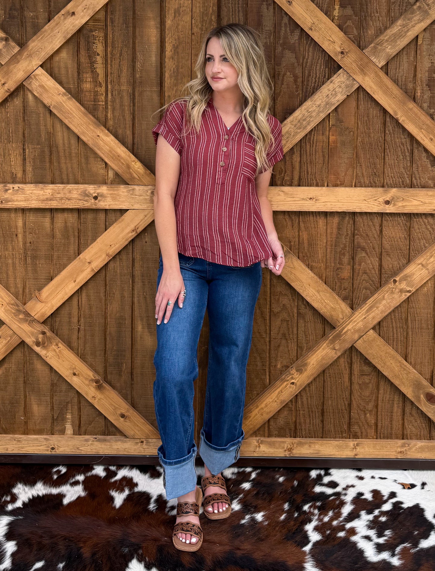 Lola Striped Top