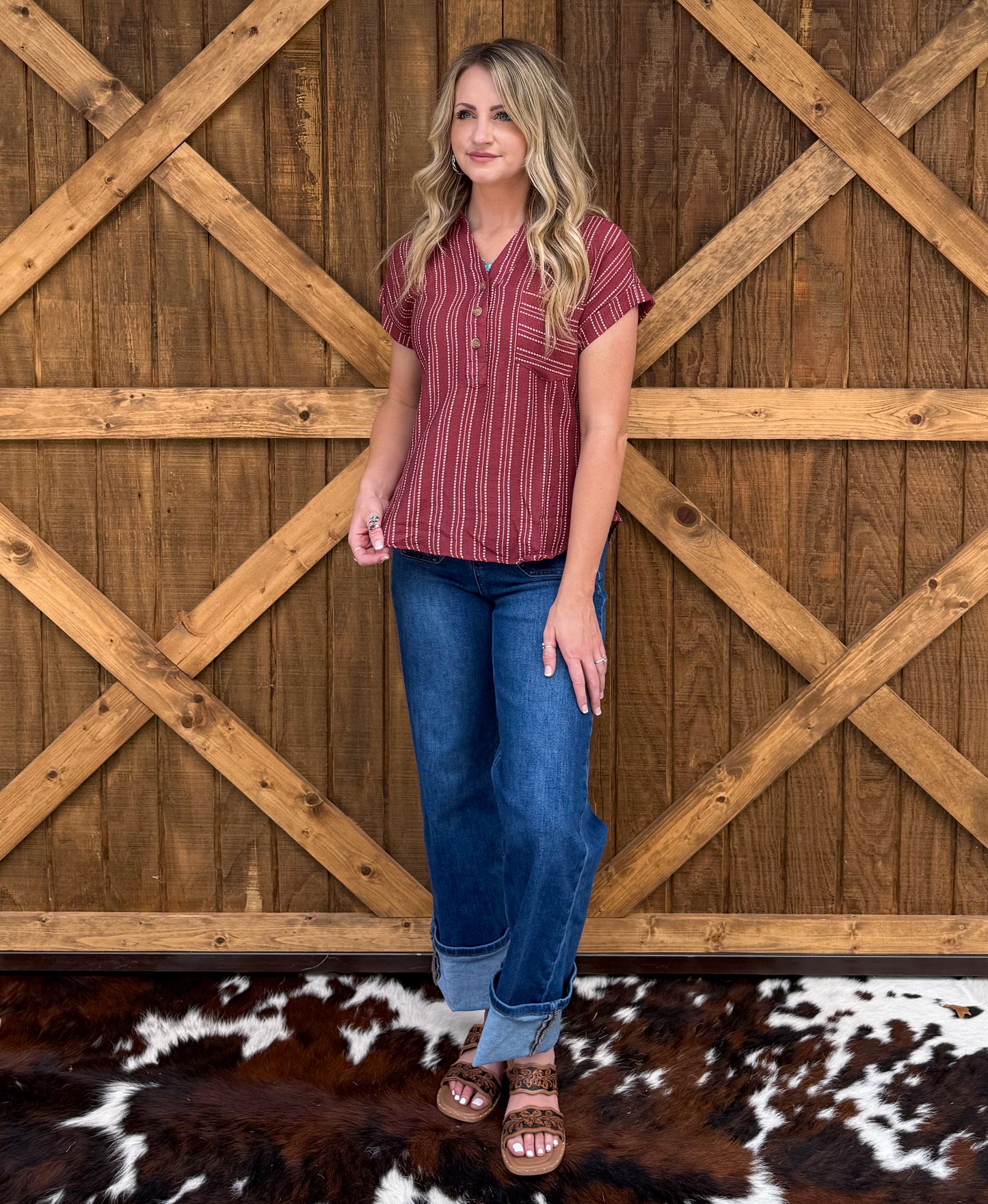 Lola Striped Top