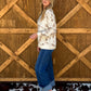 Western Print Sweatshirt