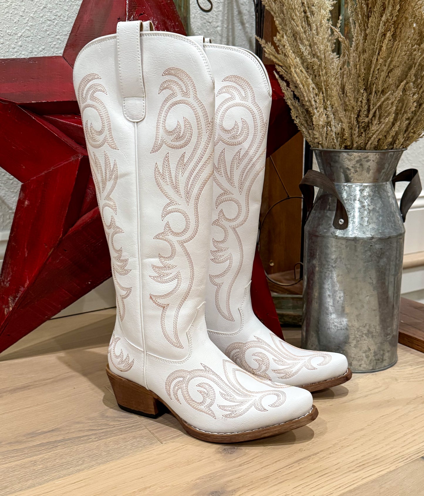 Ryder White Boots