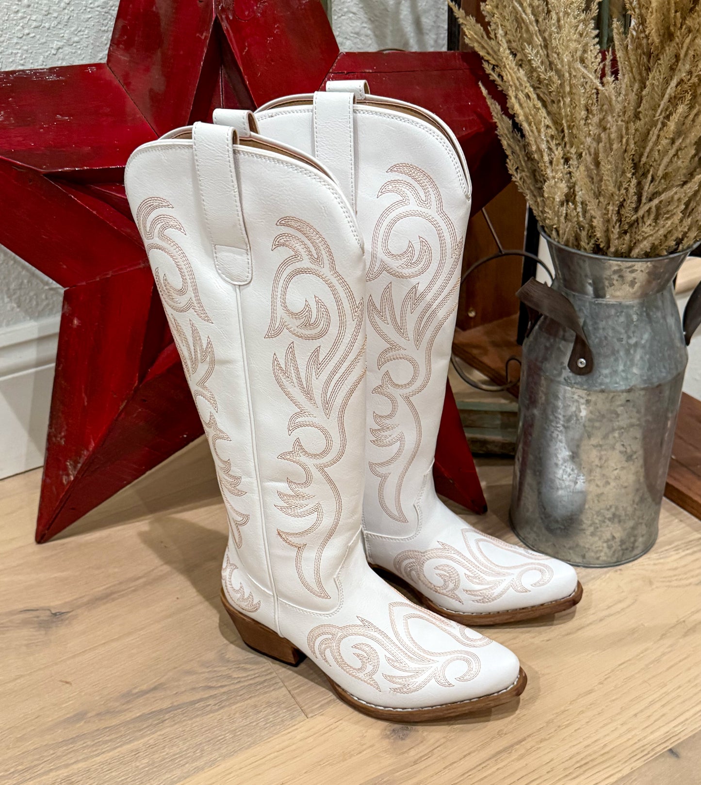 Ryder White Boots