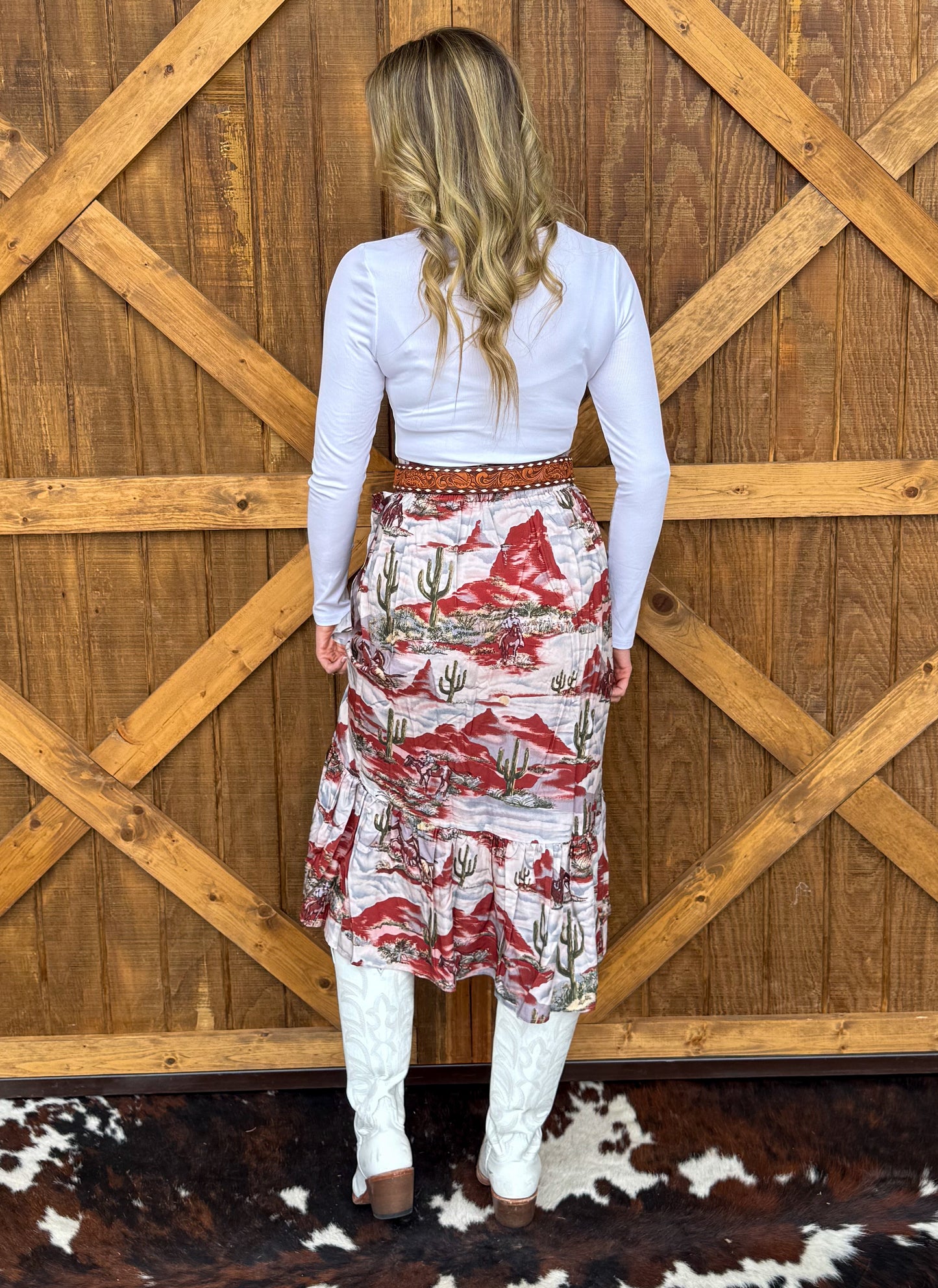 Desert Dreamin’ Ruffle Skirt