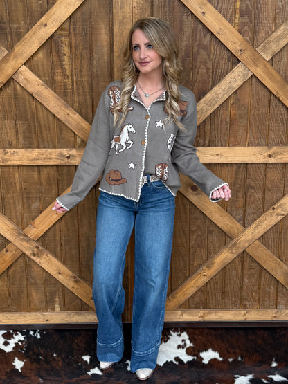 Classic Cowboy Cardigan