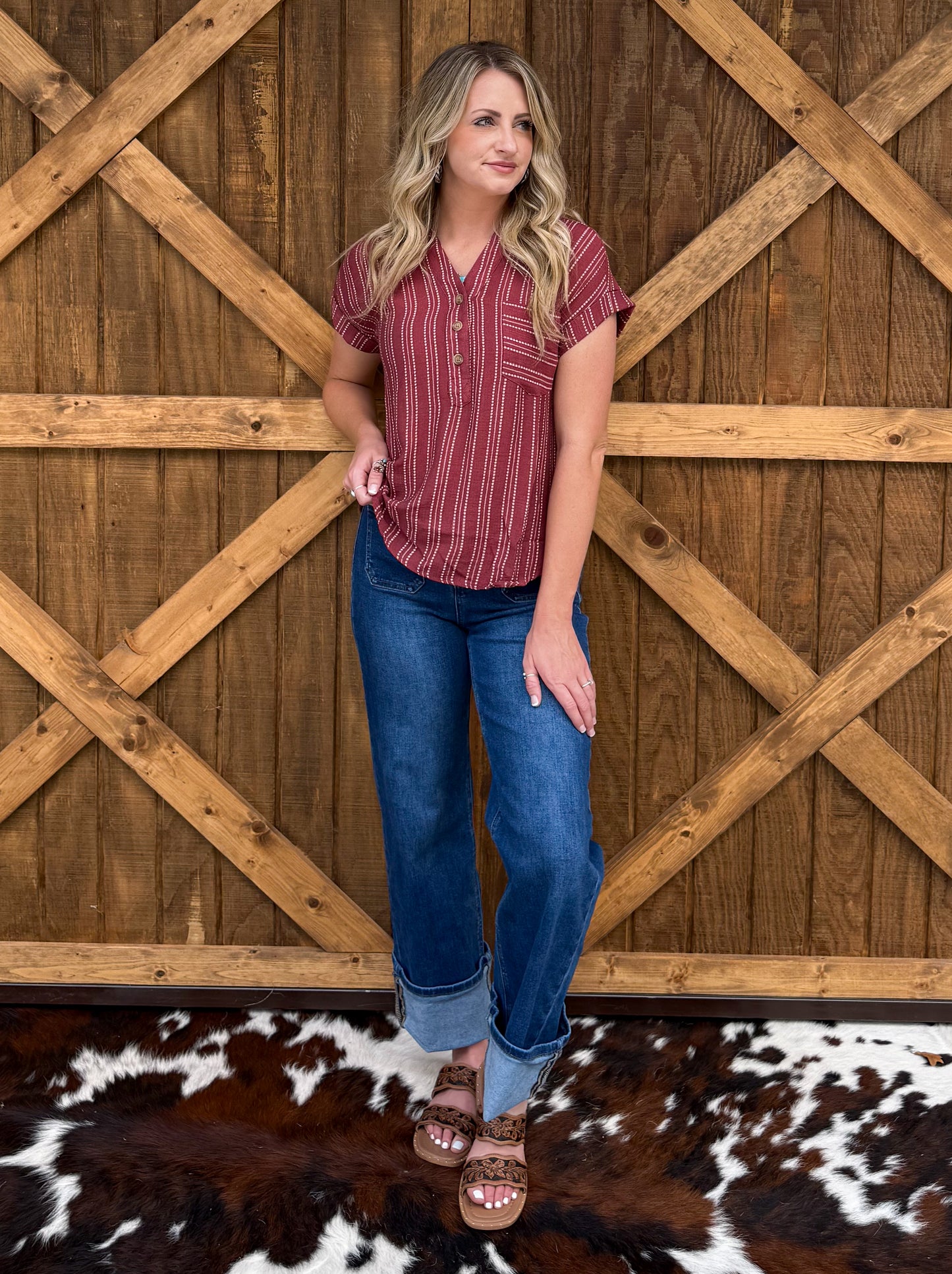 Lola Striped Top