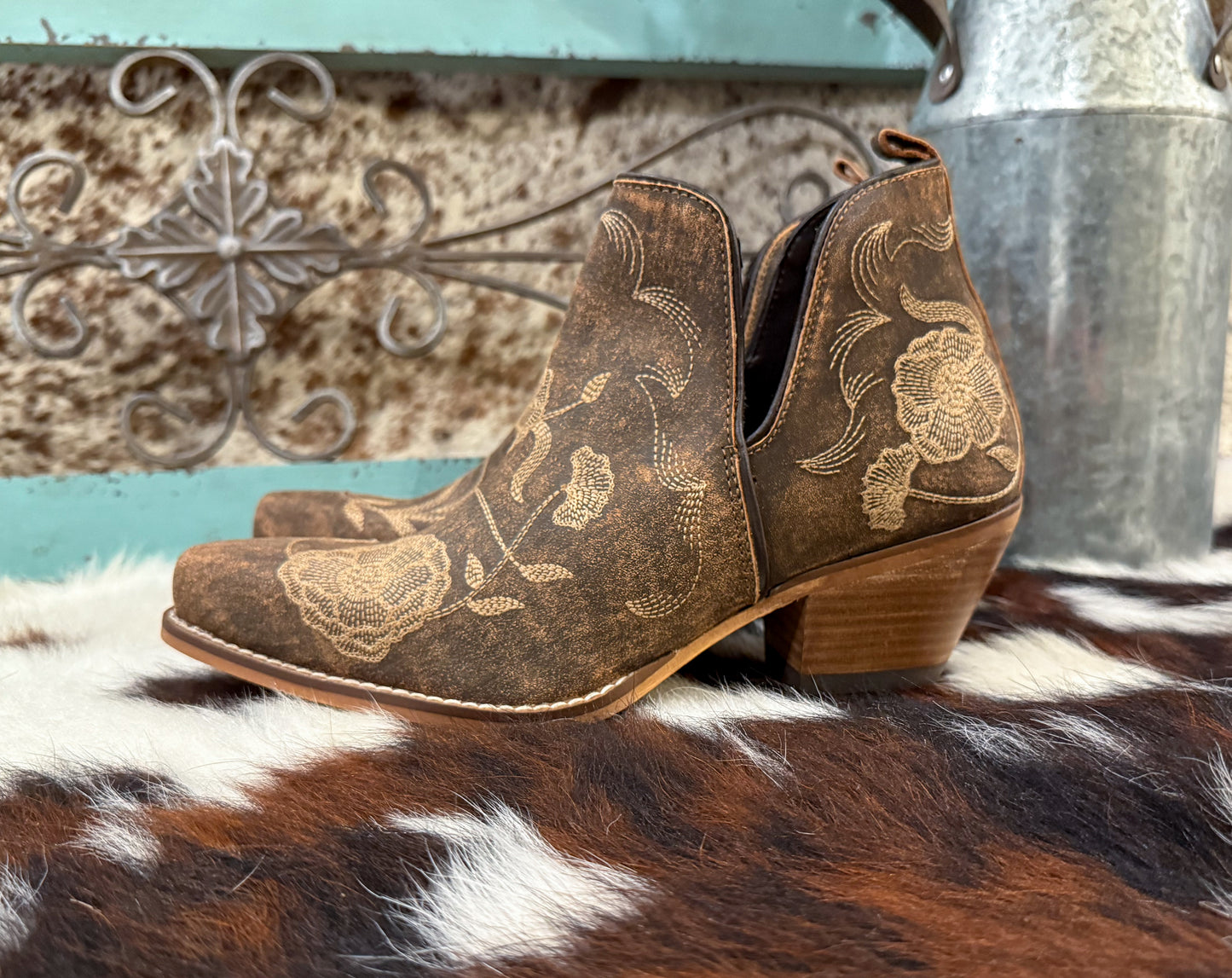 Southwest Booties *Brown