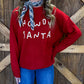 Howdy Santa Sweater