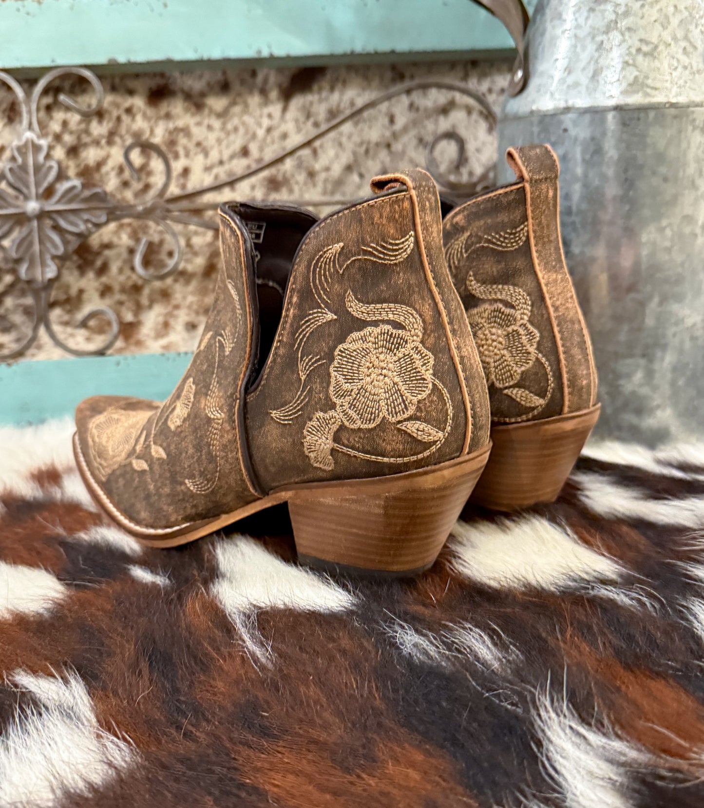 Southwest Booties *Brown