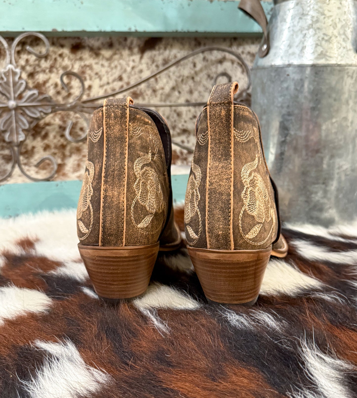 Southwest Booties *Brown