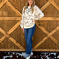 Western Print Sweatshirt