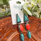 Coral & Turquoise Earrings