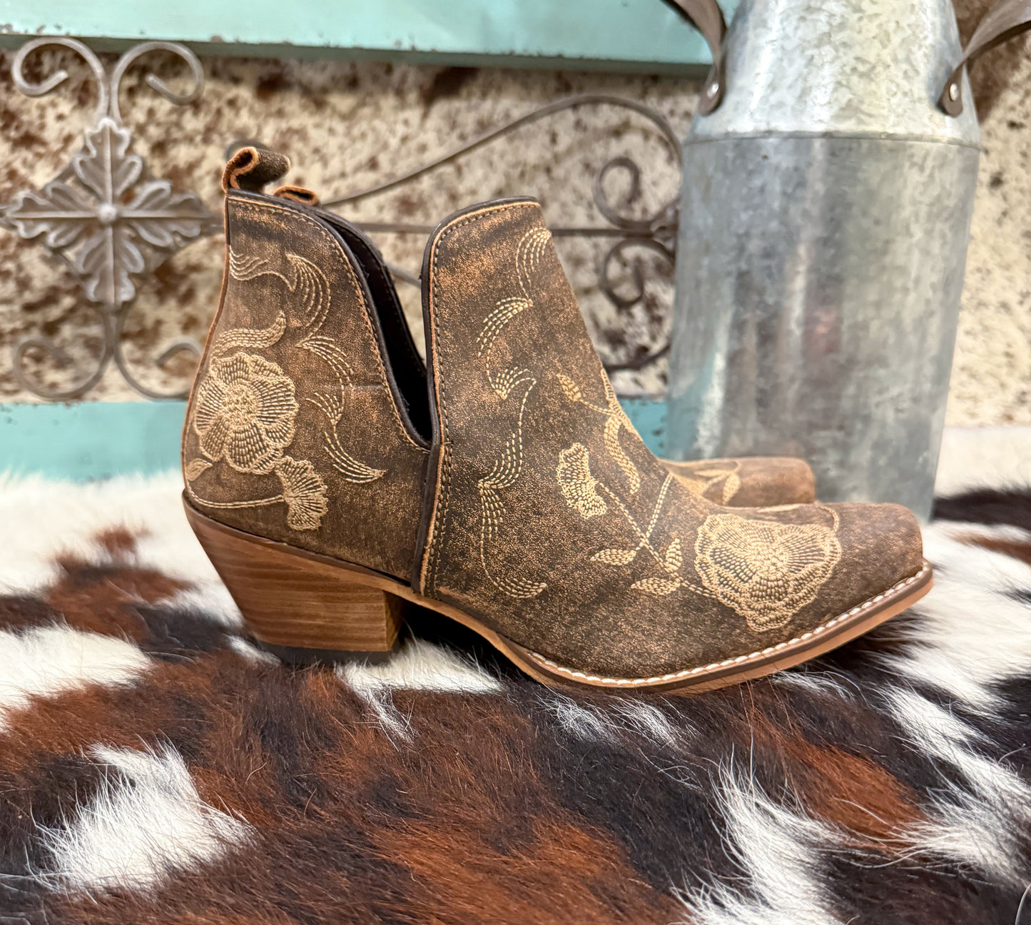 Southwest Booties *Brown