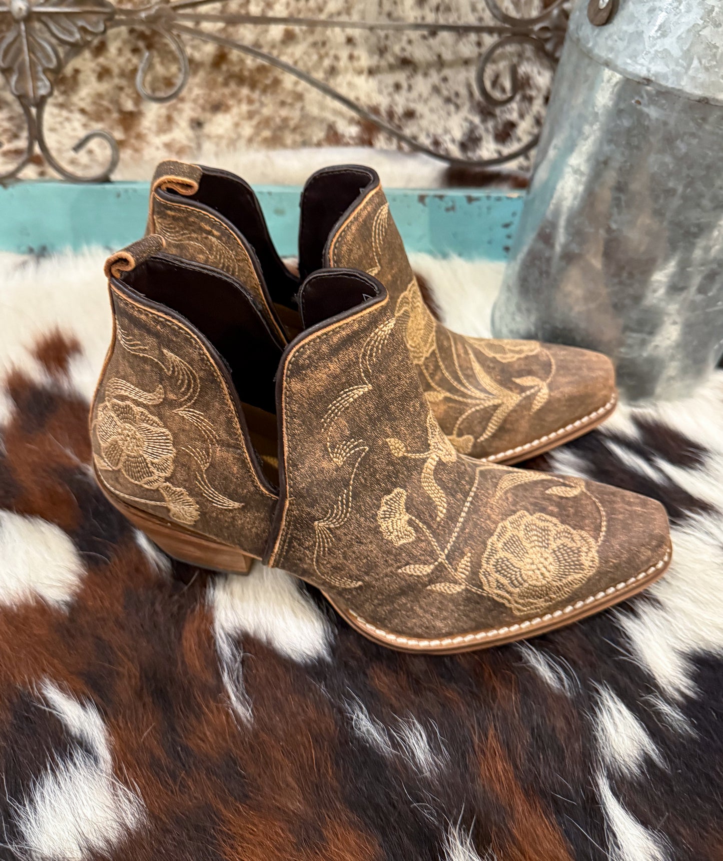 Southwest Booties *Brown