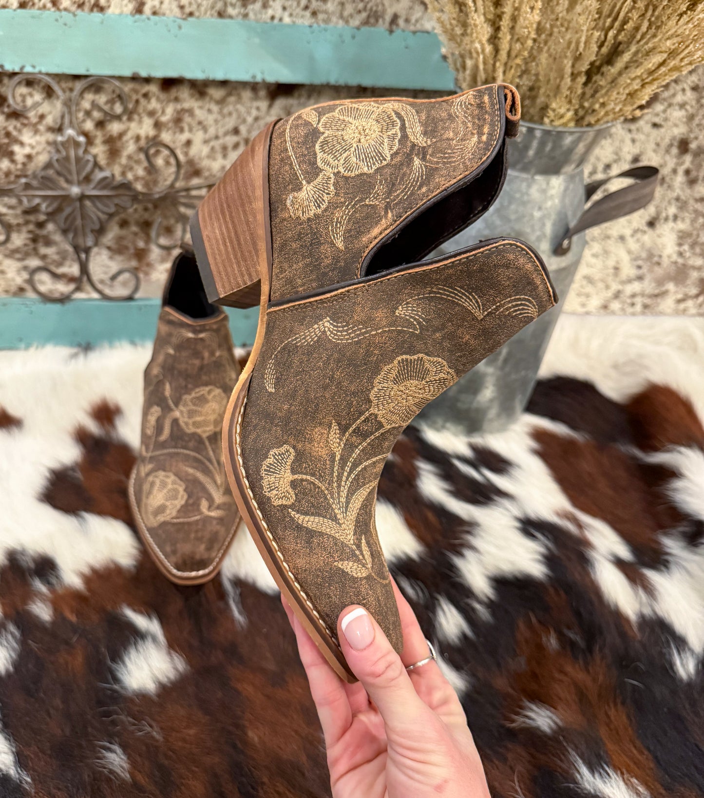 Southwest Booties *Brown