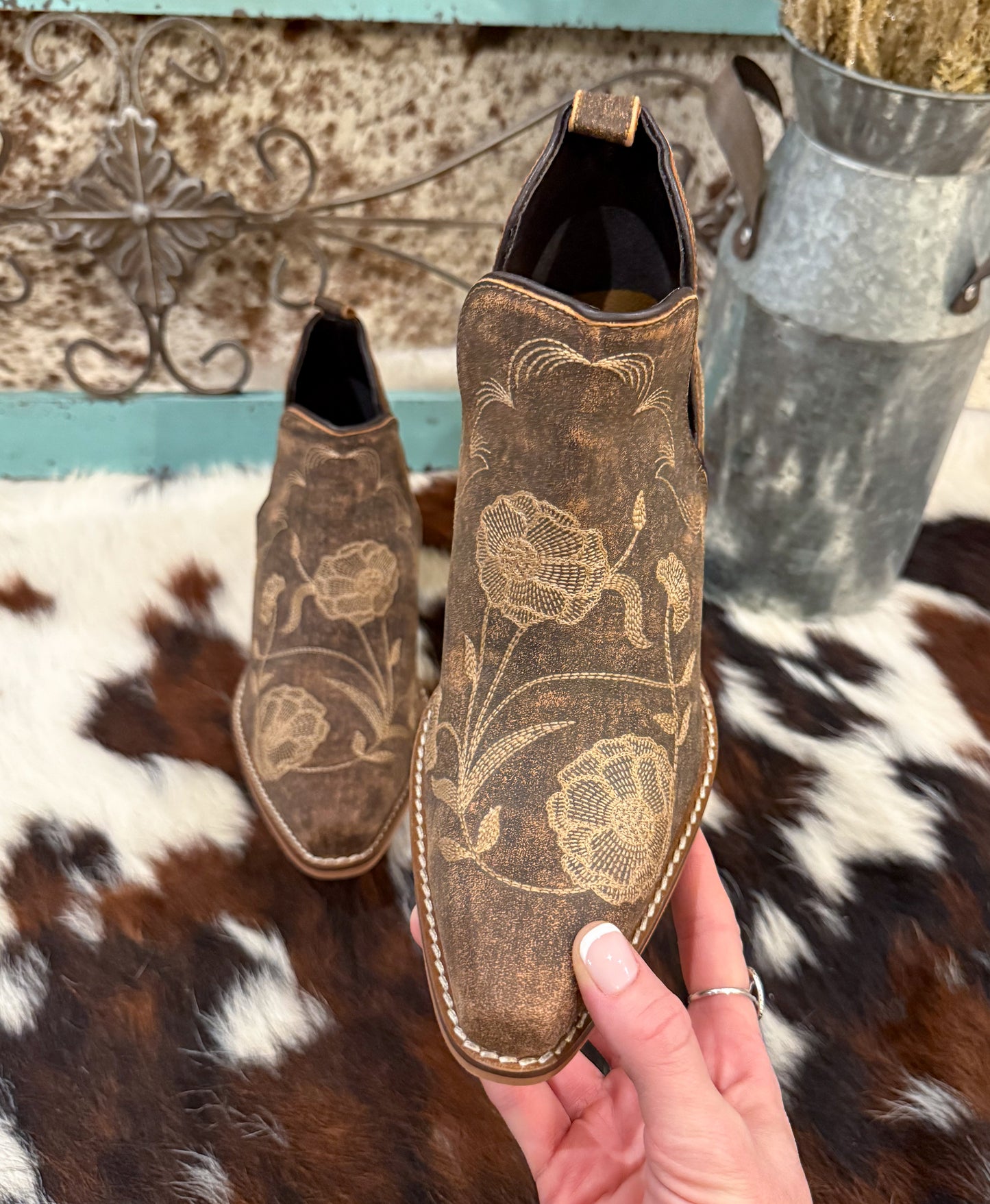 Southwest Booties *Brown