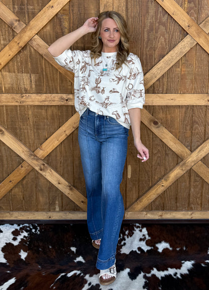 Cozy Cowboy Desert Top