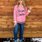 See You Cowboy Sweater *Pink