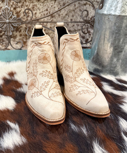 Southwest Booties *White