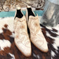 Southwest Booties *White