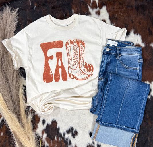 Boots & Fall Tee