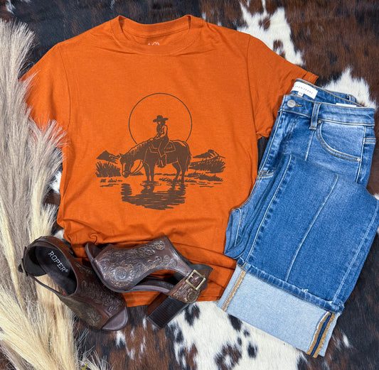 Lone Cowgirl Tee