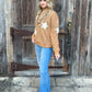 Western Patchwork Sweater *Tan