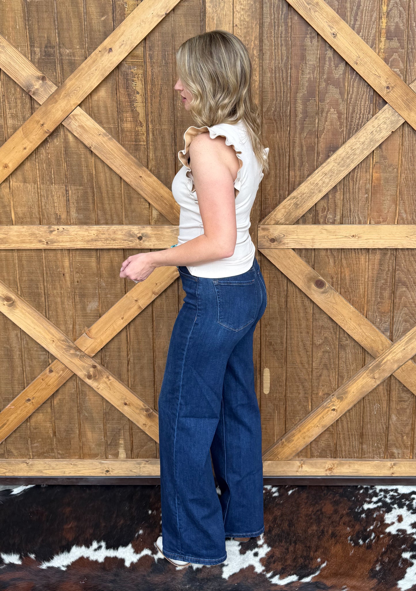 The Betty Top *Beige