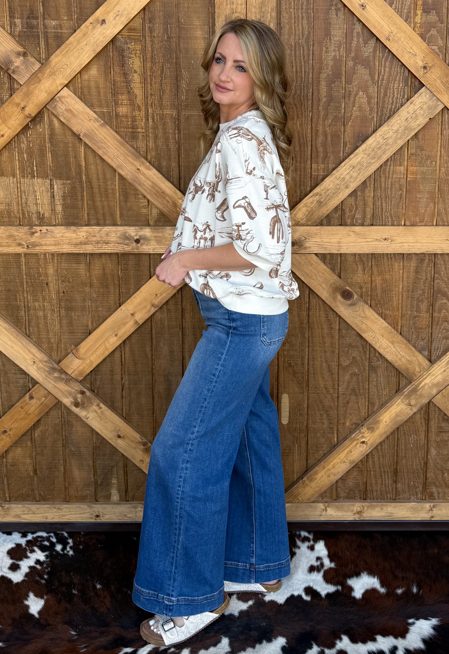 Cozy Cowboy Desert Top