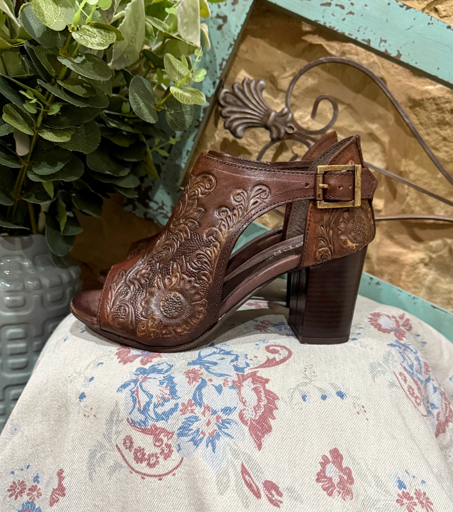 Mika Floral Heels by Roper