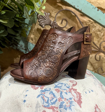 Mika Floral Heels by Roper
