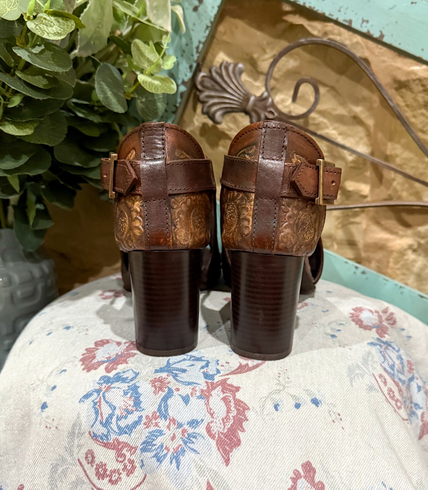 Mika Floral Heels by Roper