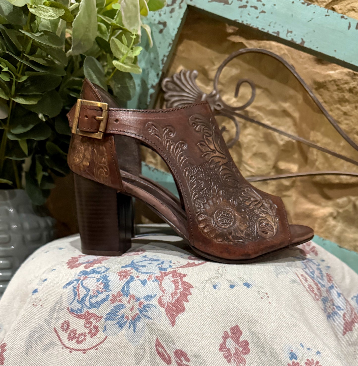 Mika Floral Heels by Roper