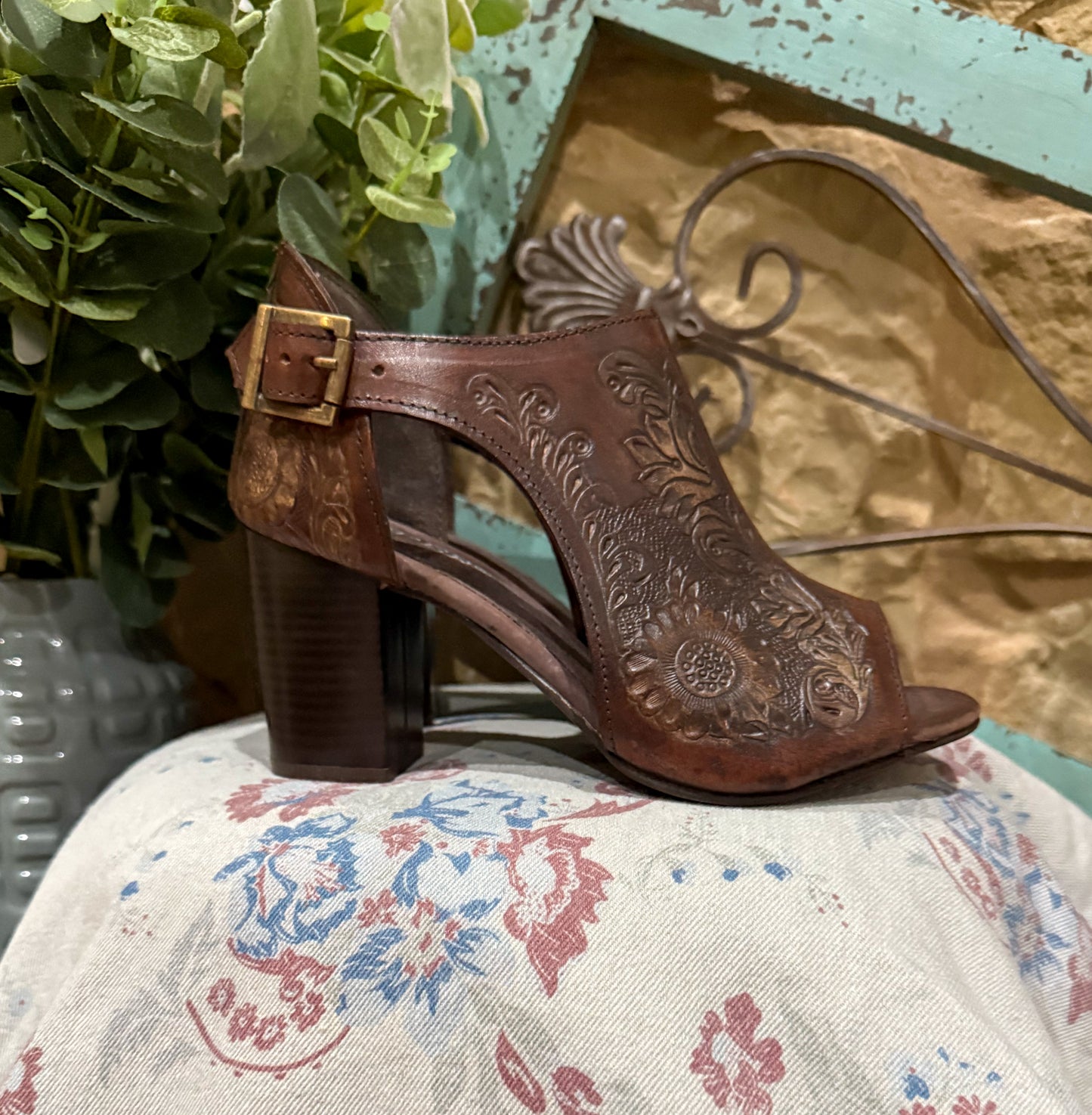 Mika Floral Heels by Roper