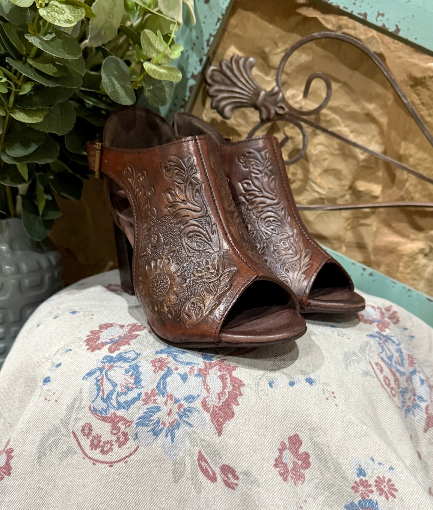 Mika Floral Heels by Roper