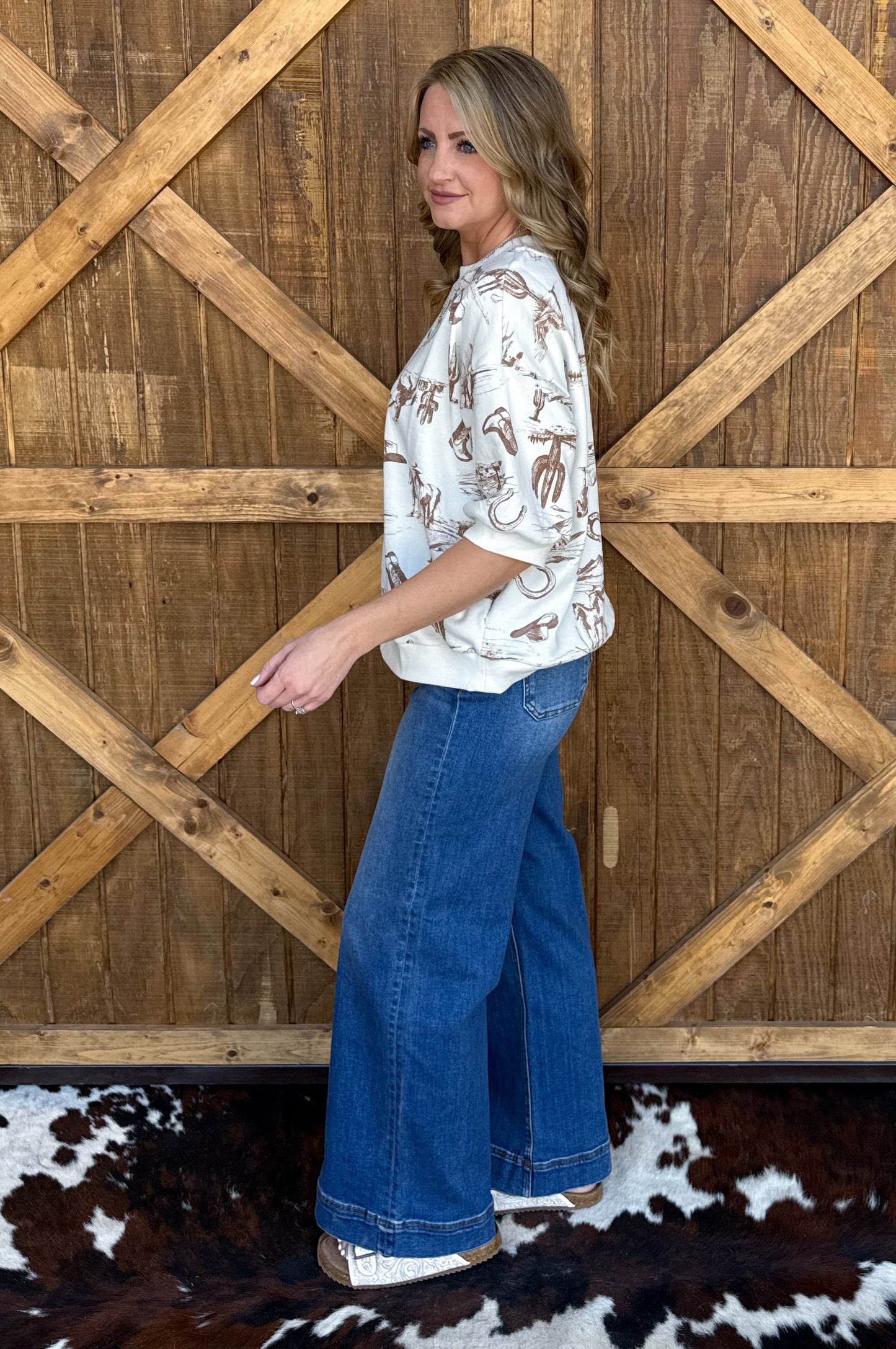 Cozy Cowboy Desert Top