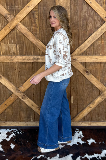 Cozy Cowboy Desert Top