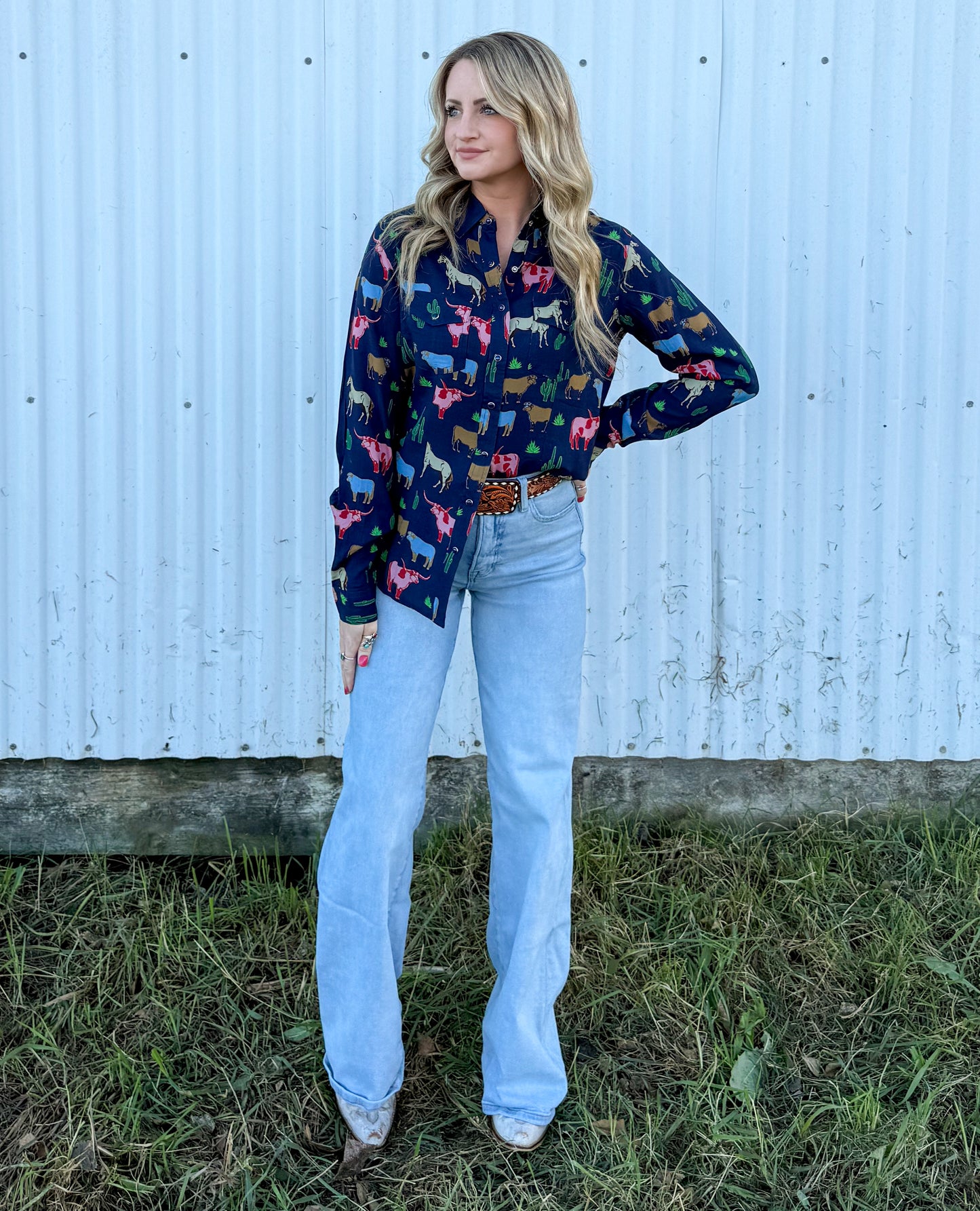 The Livestock Pearl Snap