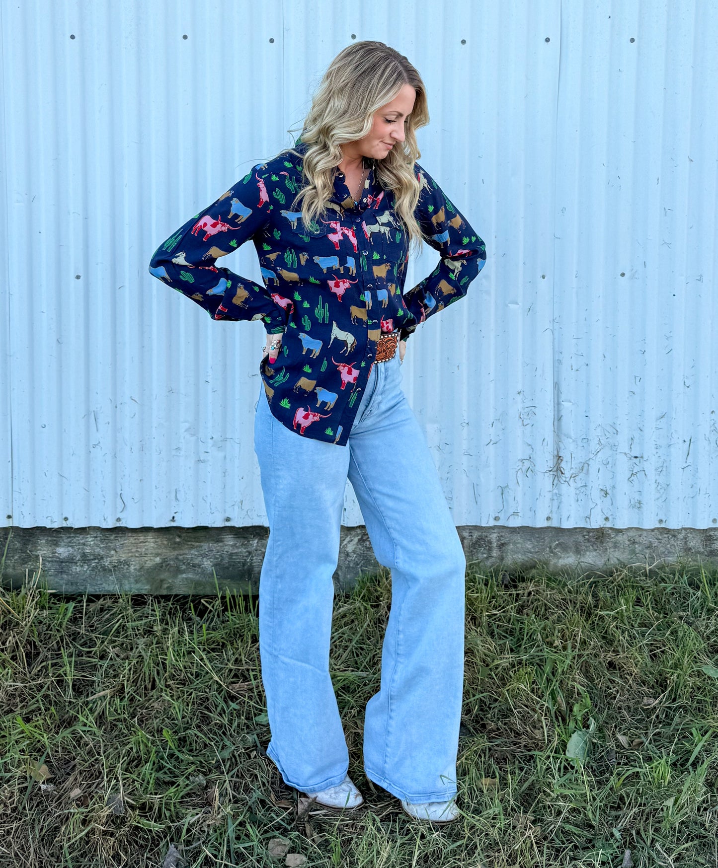 The Livestock Pearl Snap