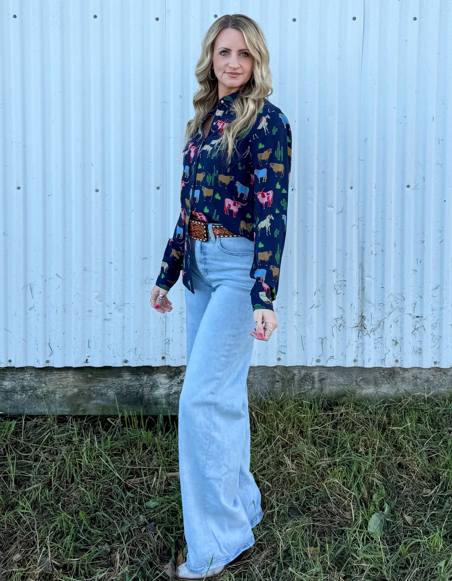 The Livestock Pearl Snap