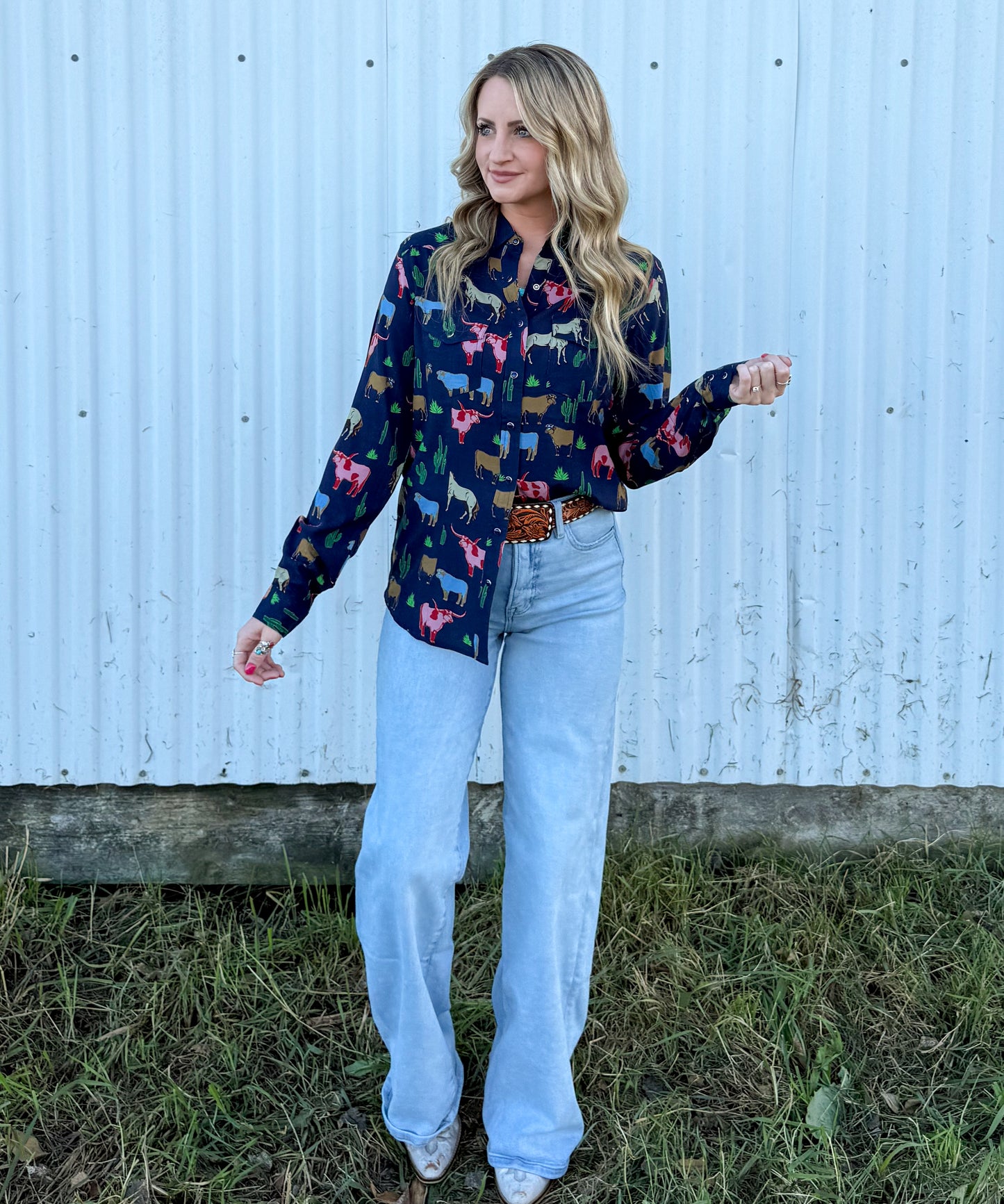 The Livestock Pearl Snap