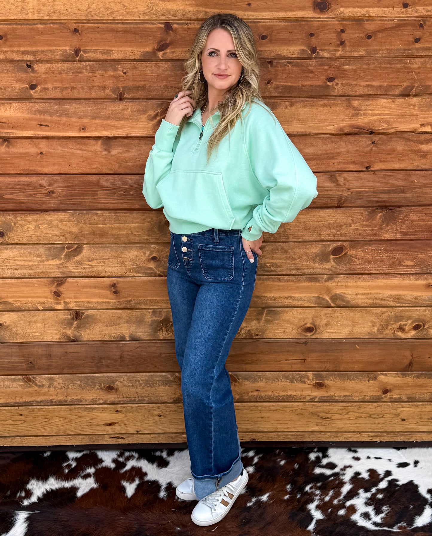 Mint To Be Pullover