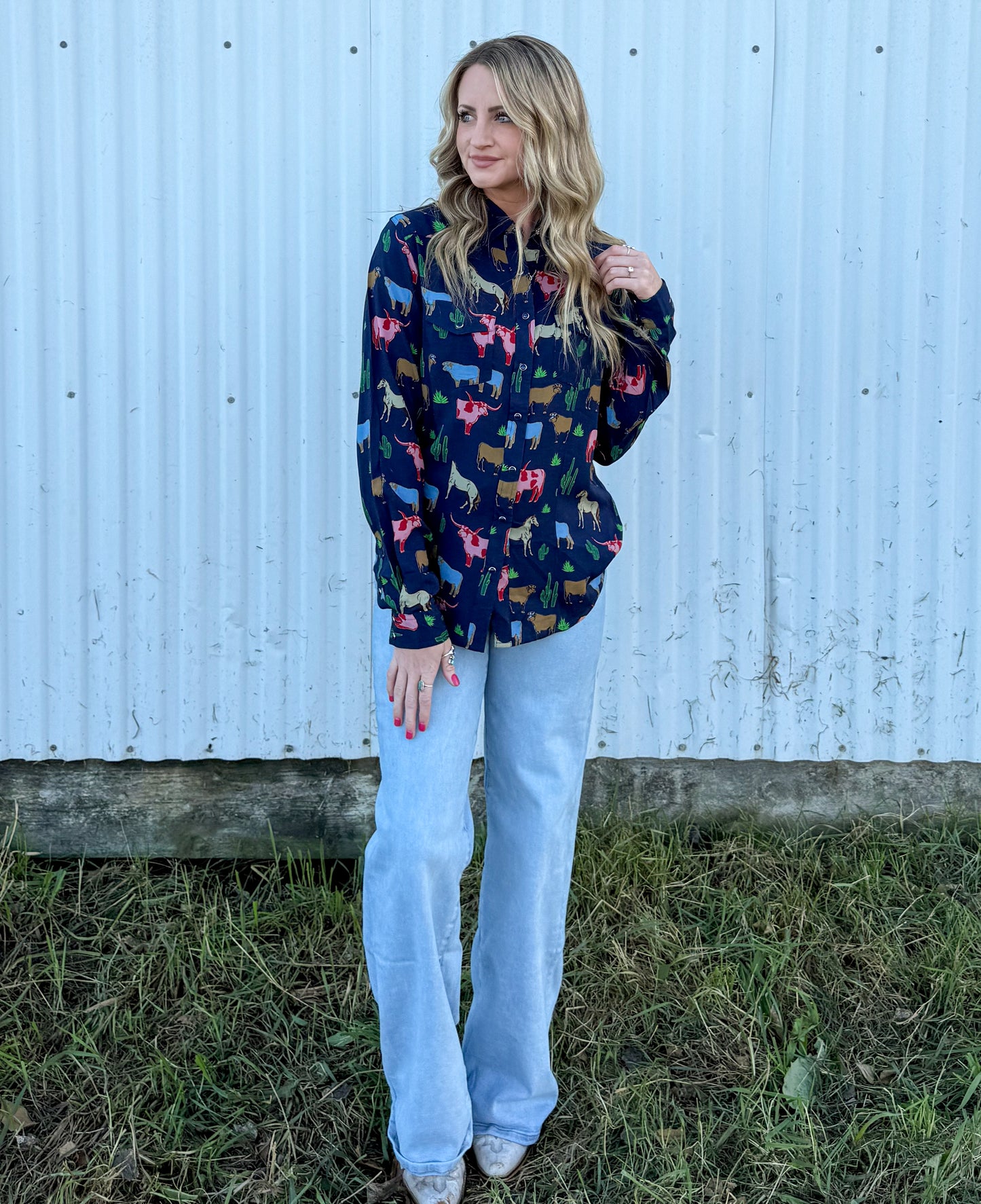 The Livestock Pearl Snap