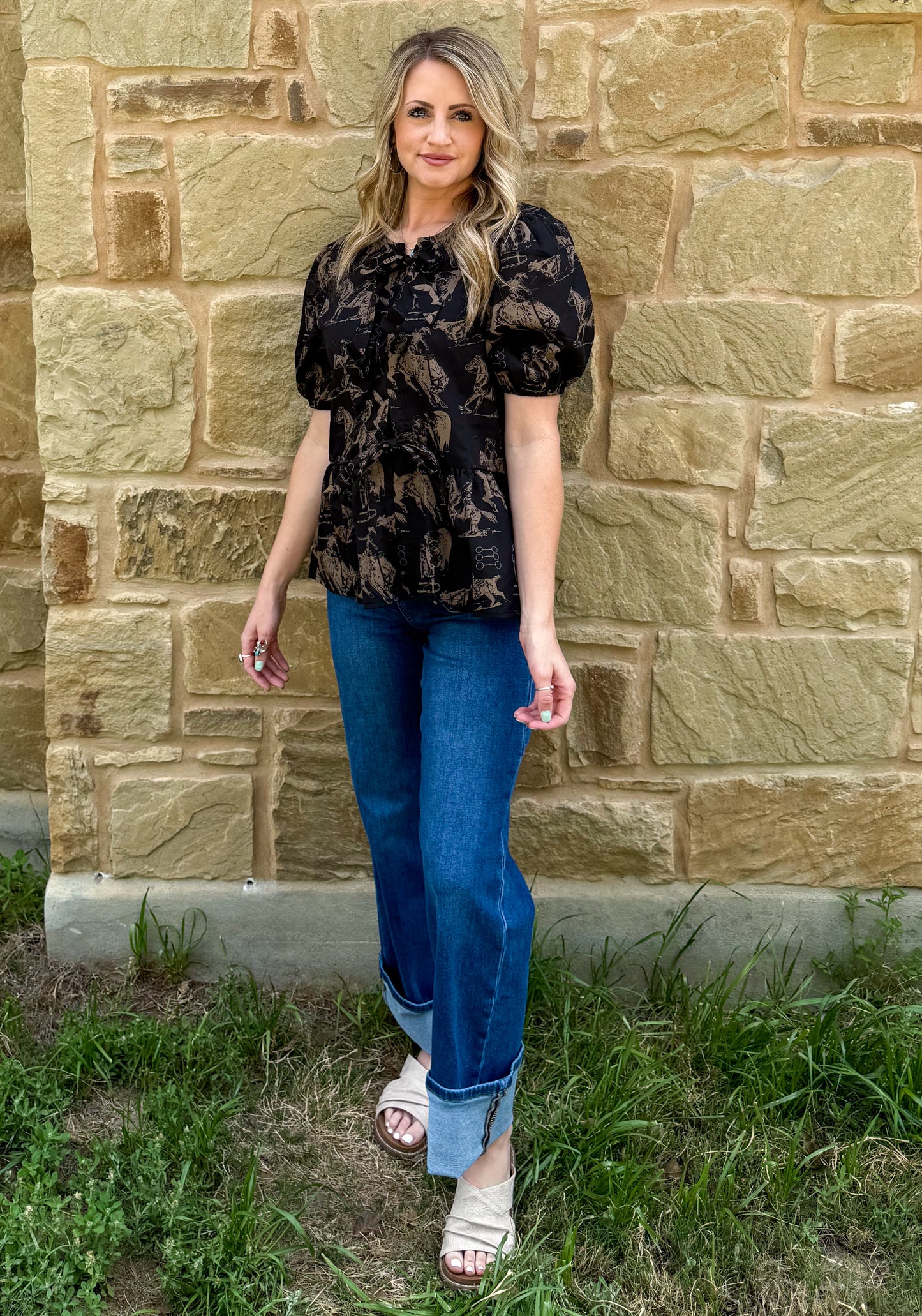 Rodeo Frill Top